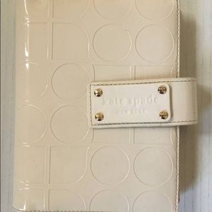 Kate Spade Cream Patent Leather Photo Album
